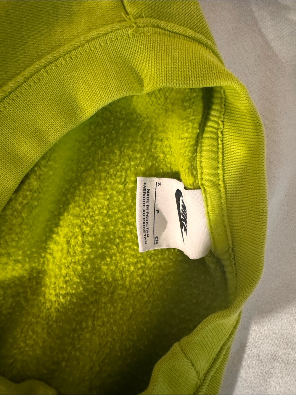 Nike Neon Lime Crewneck Sweatshirt